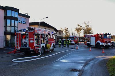 Leutenbach: Brand in Absauganlage einer Firma